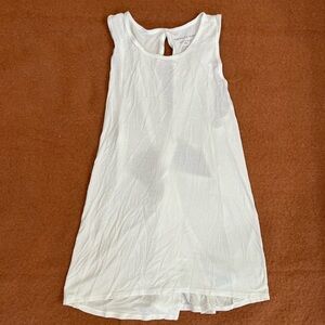 American Eagle Outfitters White Sleeveless Top